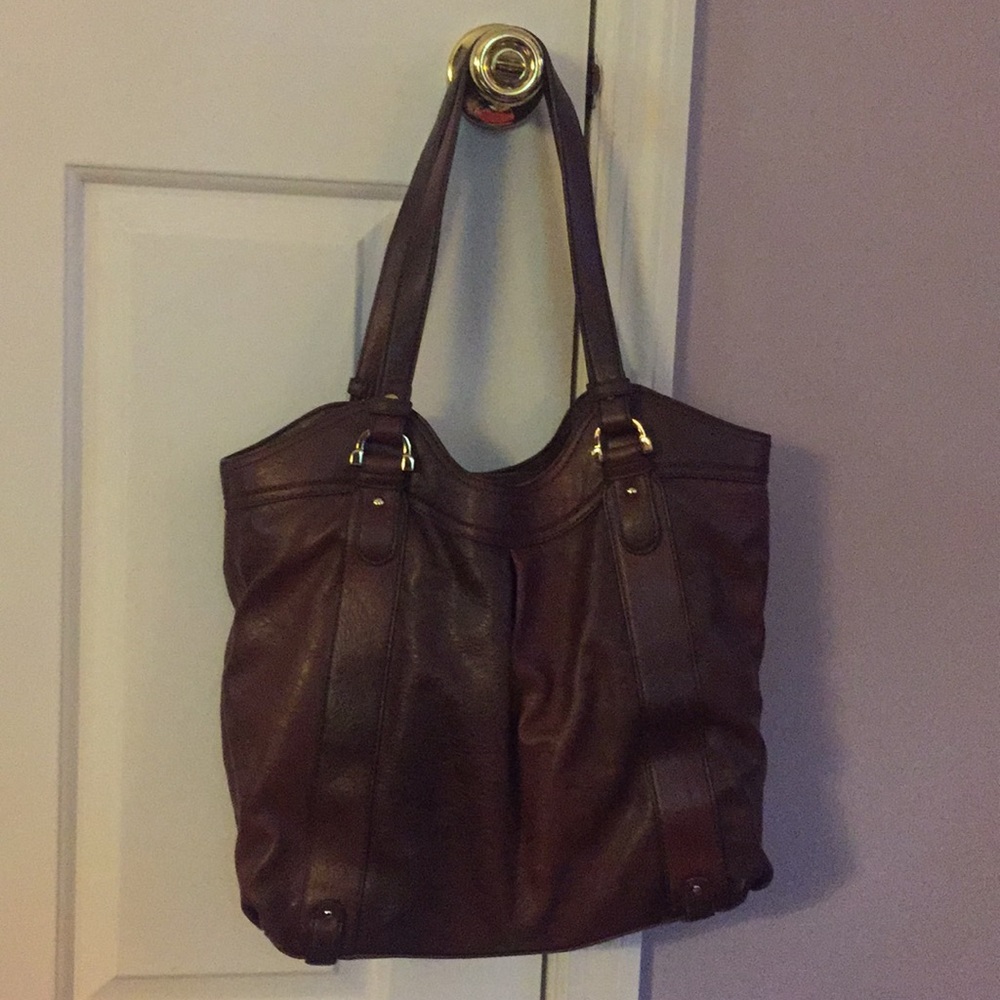 Liz Claiborne leather tote